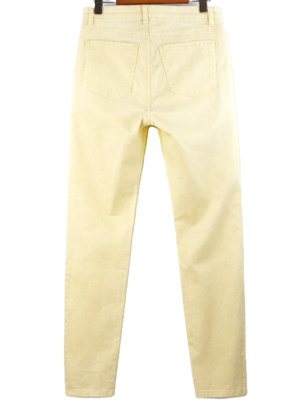 FDJ Olivia Butter Yellow Straight Slim Ankle Jeans - Size 6 - NWT - Picture 8 of 9